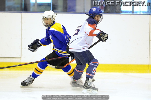 2015-02-22 Hockey Milano Rossoblu U12-Torino Bulls 0405 Michelangelo Romano